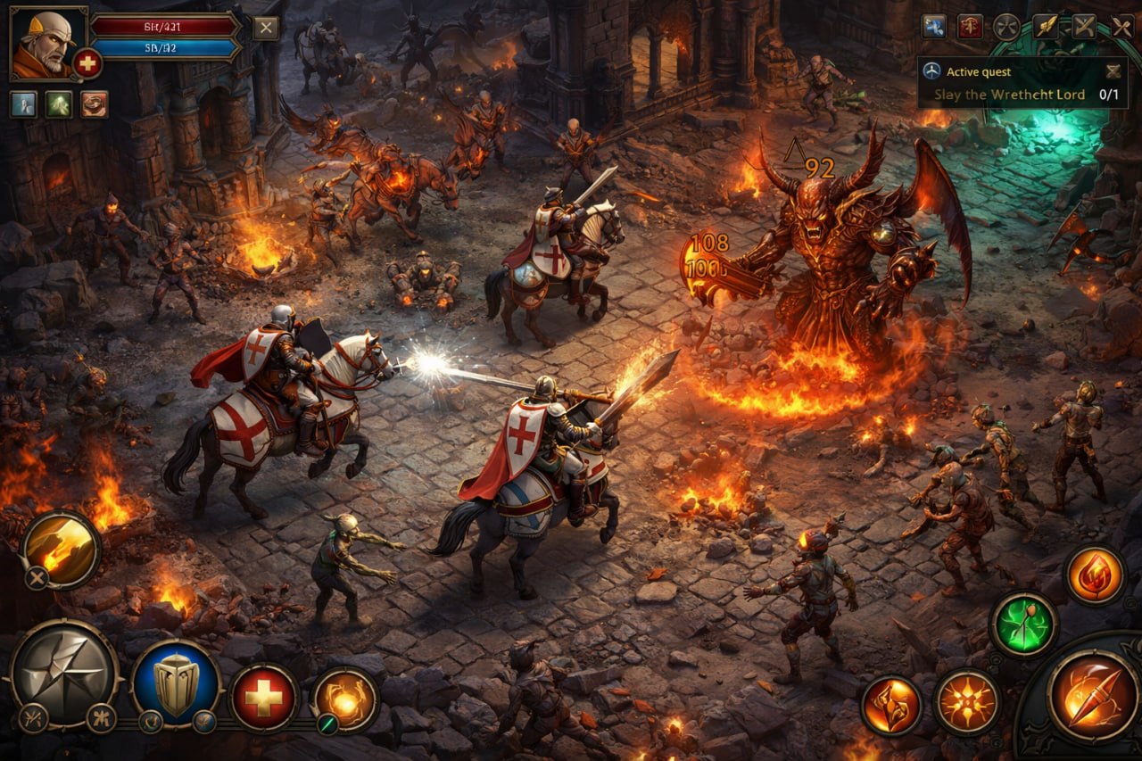 Project Nexus - MMORPG 2.5D Cruzadas en navegador